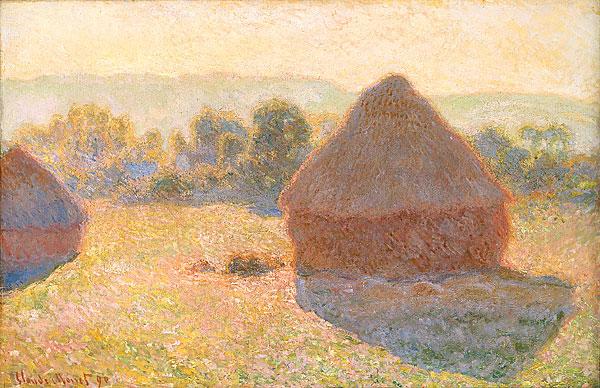 Claude Monet milieu du jour Norge oil painting art